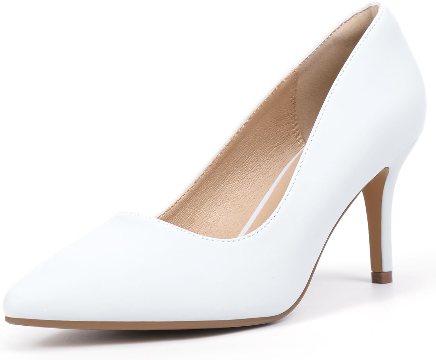 High Heels Pumps Closed Toe Heels Women's Pumps Stiletto Pointed Toe Dress Shoes Wedding Prom Bridal Work Office Bride Guest Trendy Dressy Fashion Comfortable Pump Shoes