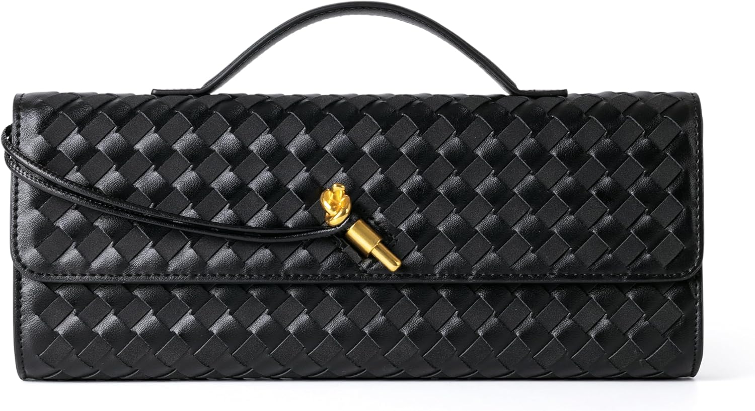 Woven Purse for Women Evening Clutch Woven Leather & Suede Handbags Crossbody Bag Suede Purse Formal Evening Bag